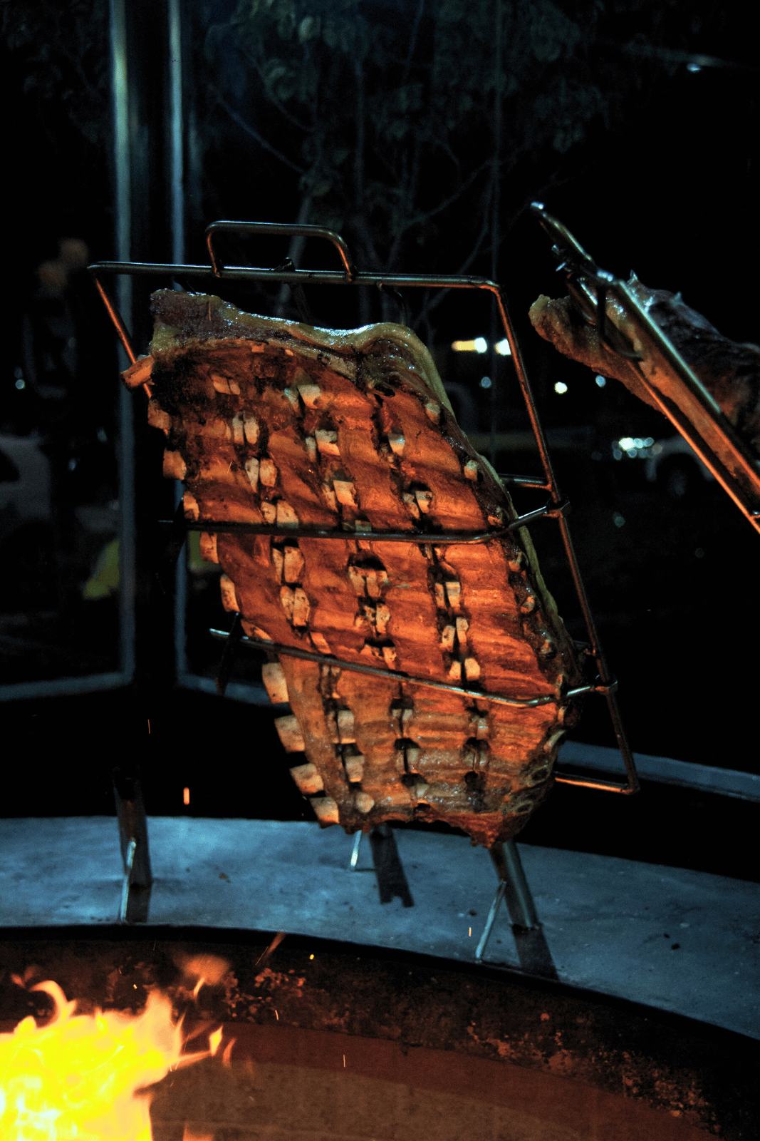 Costillar al asador